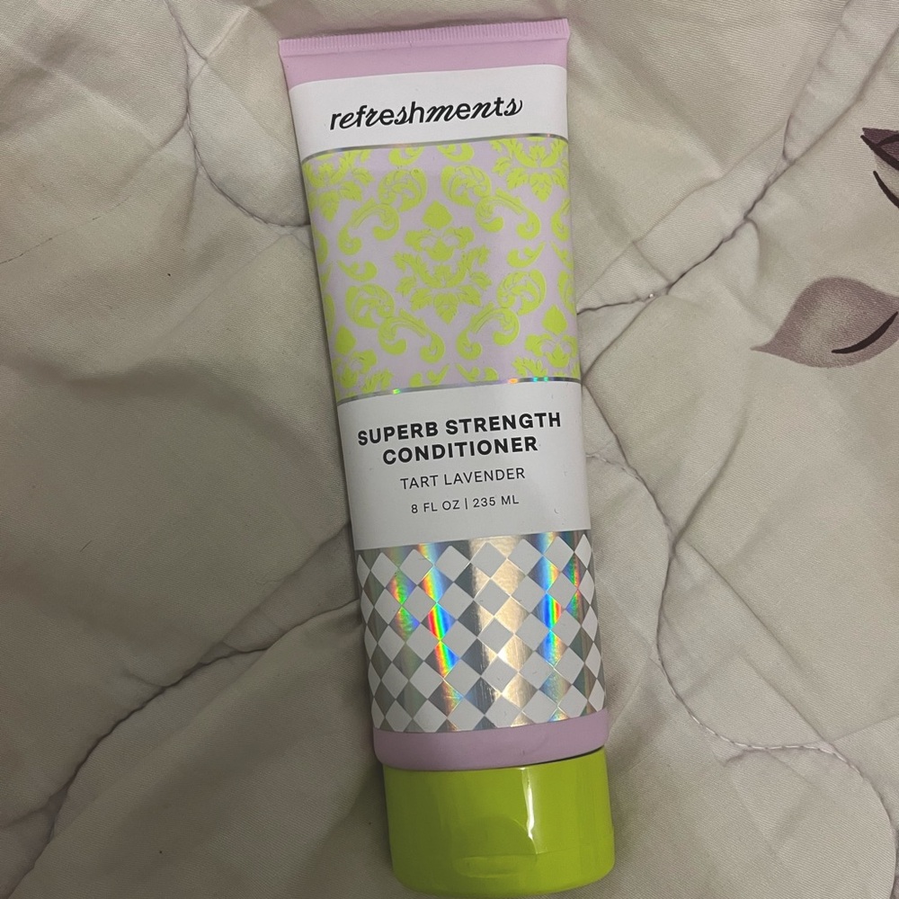 refreshments - SUPERB STRENGTH
CONDITIONER
TART LAVENDER